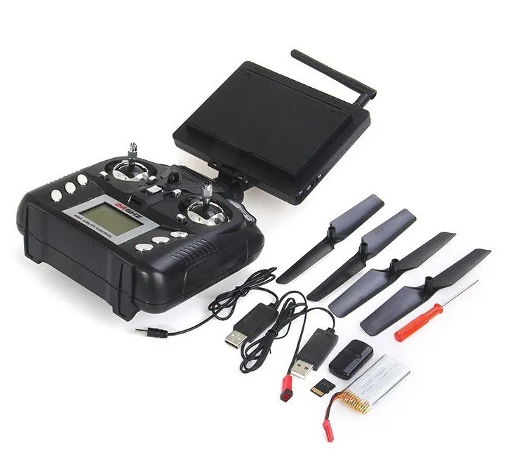 Радиоуправляемый Дрон JXD 509G 509W 5,8G FPV Wifi RC Квадрокоптер с дополнительной камерой RTF 2,4 GHz Безголовый режим видео в реальном времени FSWB