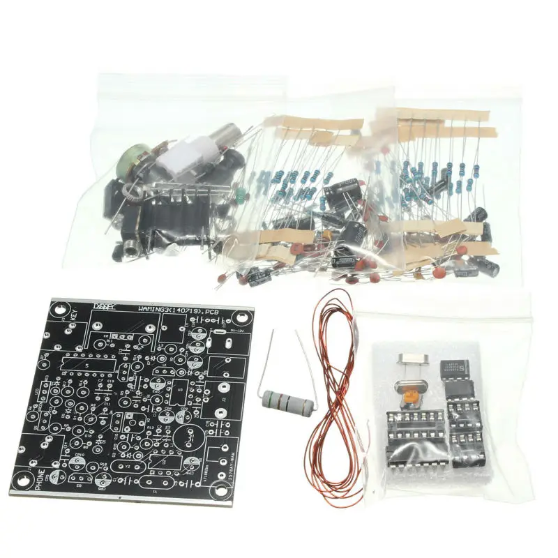 

Free Shipping Frog Sounds HAM Radio QRP Kit Telegraph CW Transceiver Receiver Radio Station