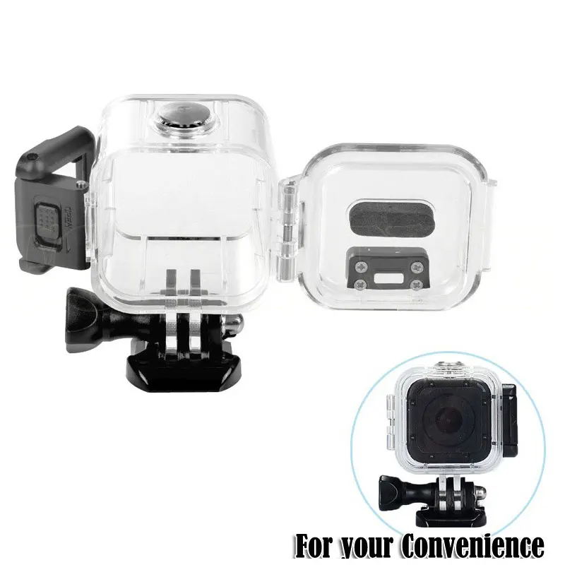 

Go Pro Hero 5s/ 4S High quality Acrylic Waterproof Housing Diving case for Gopro Hero 5/ 4 session action camera accessory