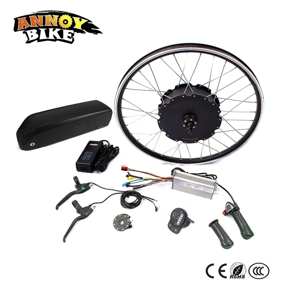 Avant roue arrière Vélo électrique Kit de conversion 24 26 29 700 C 36 V 250 W 1500 W 48 V