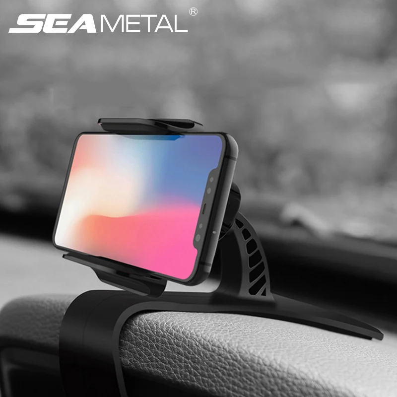 

Dashboard Car Phone Holder GPS Navigation Support Smartphone Mount Stand Clip On Dashboard Mobile Phones Holder Auto Accessories