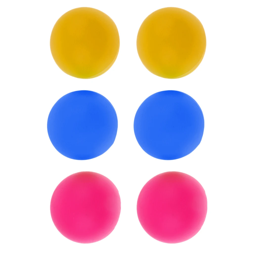 6pcs Mixed Color Cat Balls Plastic Beach Tennis Balls Beer Ping Pong Colorful Practice Replacement Table Tennis Ball