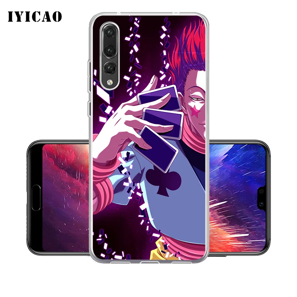 IYICAO Hisoka hunter x Мягкий силиконовый чехол для телефона Huawei P30 P20 Pro P10 P9 P8 Lite P Smart TPU