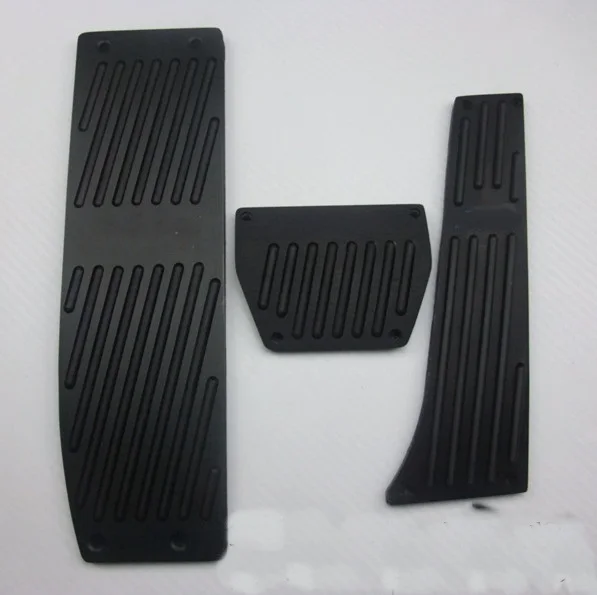 

Non-drilling Aluminium Alloy Accelerator Gas Brake Footrest Pedal Pads For BMW E90/ New 1 3 5 series AT/ X5 X6 MT With logo