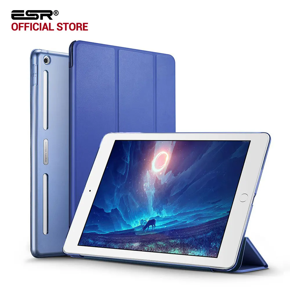 Case For IPad Air 3 ESR PU Leather Front Cover Soft TPU Bumper Edge PC Back