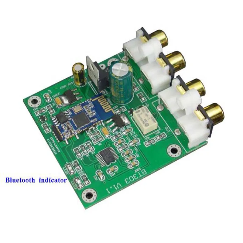 CSR QCC3003 Bluetooth 5 0 с PCM5102 независимых декодирования ЦАП аналоговый вход и выход AC6 12V/DC7