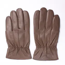 2018 новые зимние мужские перчатки теплые мягкие мужские перчатки мужские варежки овечья шерсть подкладка овчина натуральная кожа перчатки