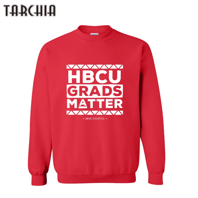 Толстовка TARCHIA HBCU GRADS для студентов с принтом букв Мужская Осенняя толстовка