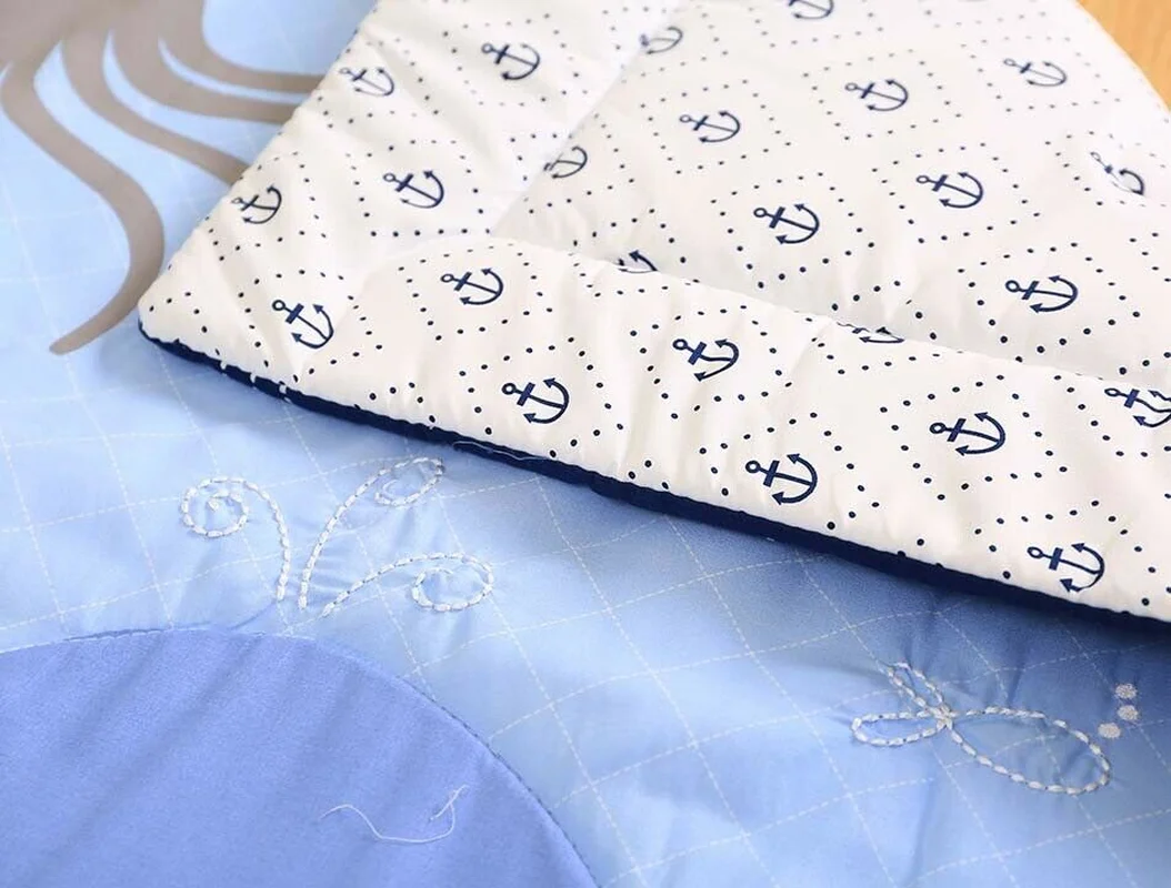 shark crib bedding
