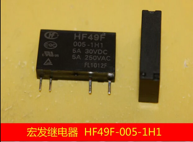 Горячая Распродажа новинка Φ HF49F 005 1H1 5VDC 5V relay DIP4|Реле| |
