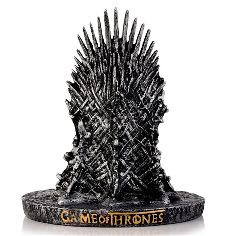 

GAME OF THRONES The Iron Throne Support Model Figure Song Of Ice And Fire Sword Chair Iron Throne Desk Home Decoration Process