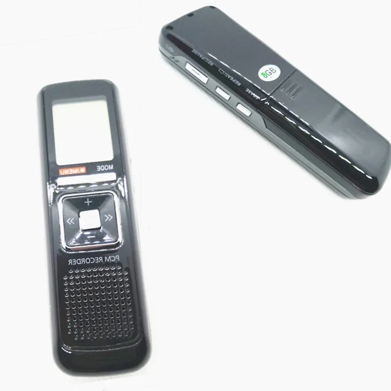 

AAA Battery Professional Voice Activated Recorder Line In Recording Digital Record Dictaphone with MP3 Play Support A-B Repeat