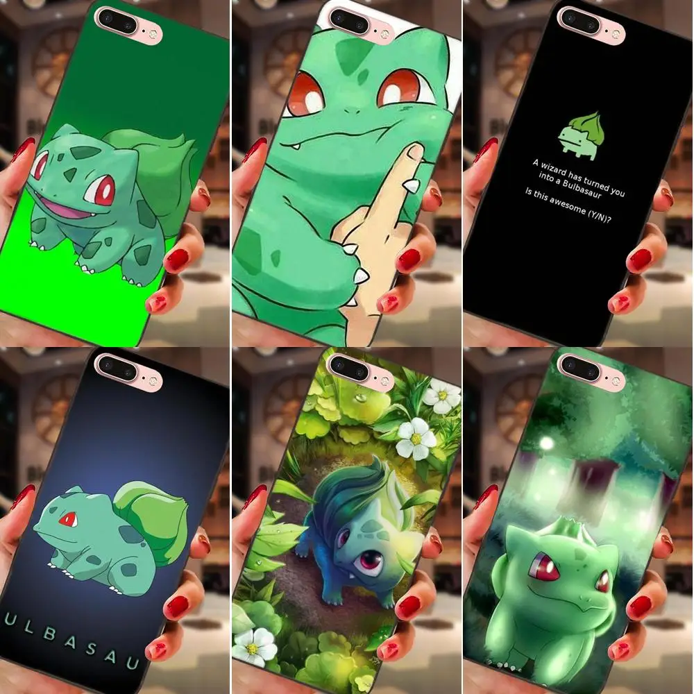 

Pokemons Bulbasaur For Huawei Honor 5A 6A 6C 7A 7C 7X 8A 8C 8X 9 10 P8 P9 P10 P20 P30 Mini Lite Plus Phone Cases
