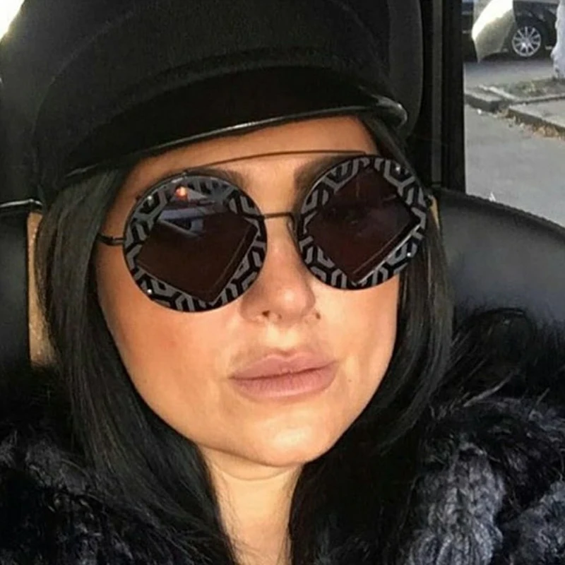 

PAWXFB 2019 Retro Round Sunglasses Women Men Fashion Vintage Sun Glasses Female UV400 lunette de soleil