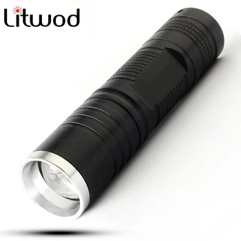 

Led Flashlight Zoom Light Fishing Waterproof 1000 Lumens Shock Resistant Hard Litwod LED Bulbs Xm-l 2 Aluminum Adjustable Torch