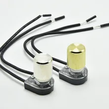 3A Lamp rotary switch ceiling light wall knob 2 wire single control 3PCS/Lot free shipping