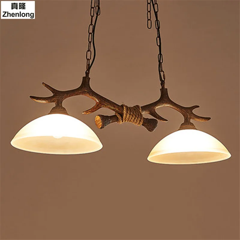 Us 167 28 32 Off Indoor Antlers Chandelier For European Country Living Room Xmas Decoration Lamp Luminarias Para Sala De Jantar Ceiling Pendant In