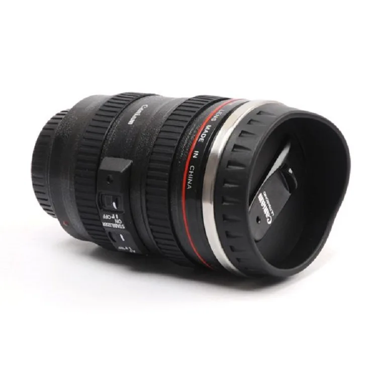 Black 5thG EF24-105 Creative simulation Caniam Coffee water camera ZOOM lens mug cup bottle keep warm gift free ship 016-042C | Дом и сад