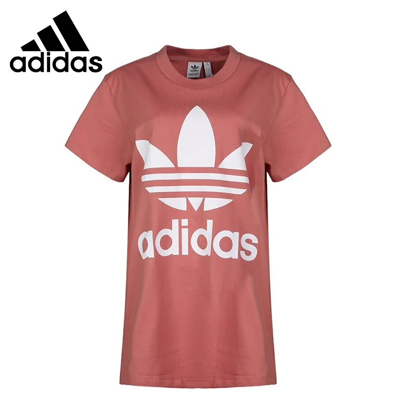 

Original New Arrival Adidas BIG TREFOIL TEE Women's T-shirts short sleeve Sportswear
