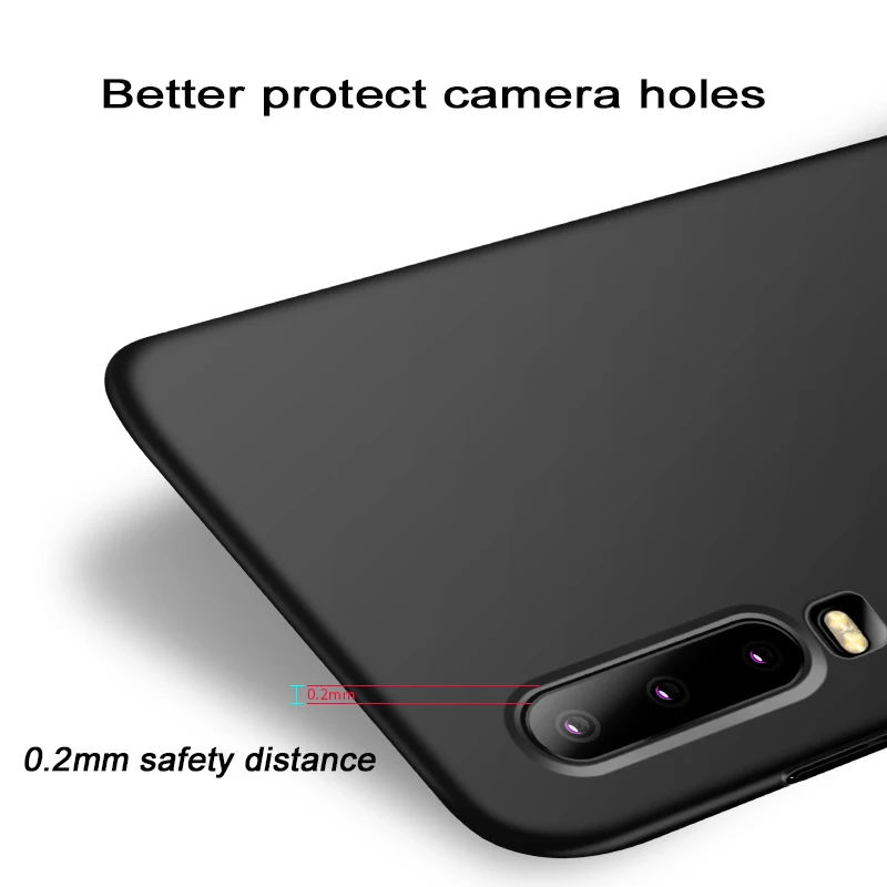 Ультратонкий матовый чехол для телефона Huawei P20lite P30 P10 Mate10 Mate20 Lite Pro Матовый