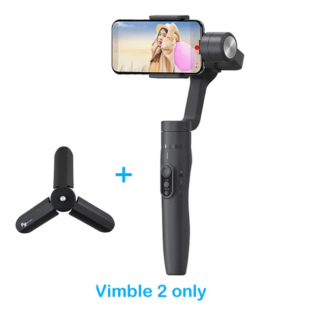 Feiyu Vimble 2 Выдвижная Ручной 3 оси Gimbal видео стабилизатор для iPhone samsung Gopro Xiaomi yi 4 К PK гладкая Q/гладкой 4 - Цвет: Vimble 2