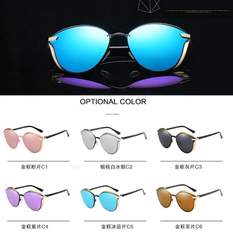 Seemfly кошачий глаз солнцезащитные очки женские поляризационные Модные женские Солнцезащитные очки женские Винтажные Солнцезащитные очки Oculos De Sol Feminino UV400 очки