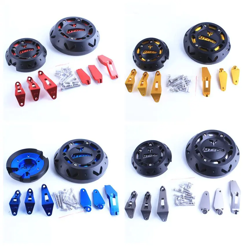 

Aluminium Engine Guard Frame Sliders Protector For Yamaha MT-09/FZ-09 2013 2014 2015 2016
