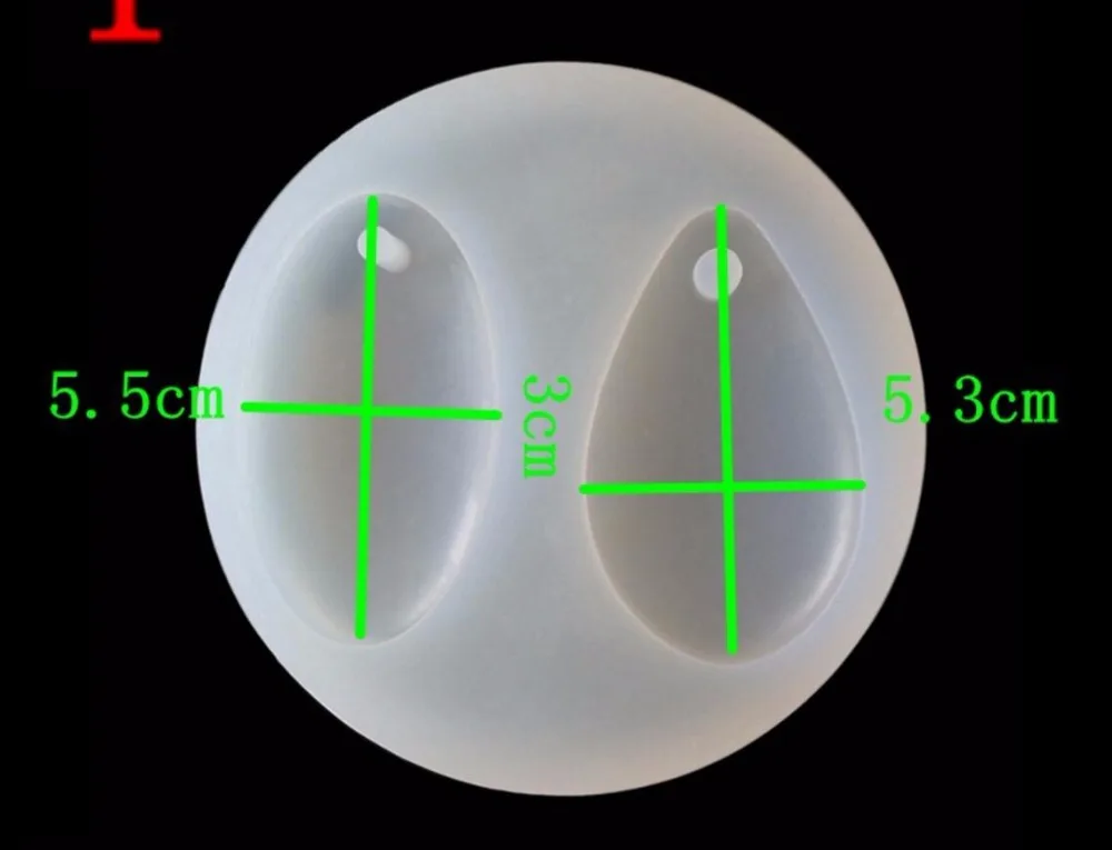 3 шт./компл. Полукруглый/каплевидный кабошон силиконовая форма для пресс-форм эпоксидной Создание украшений из каучука