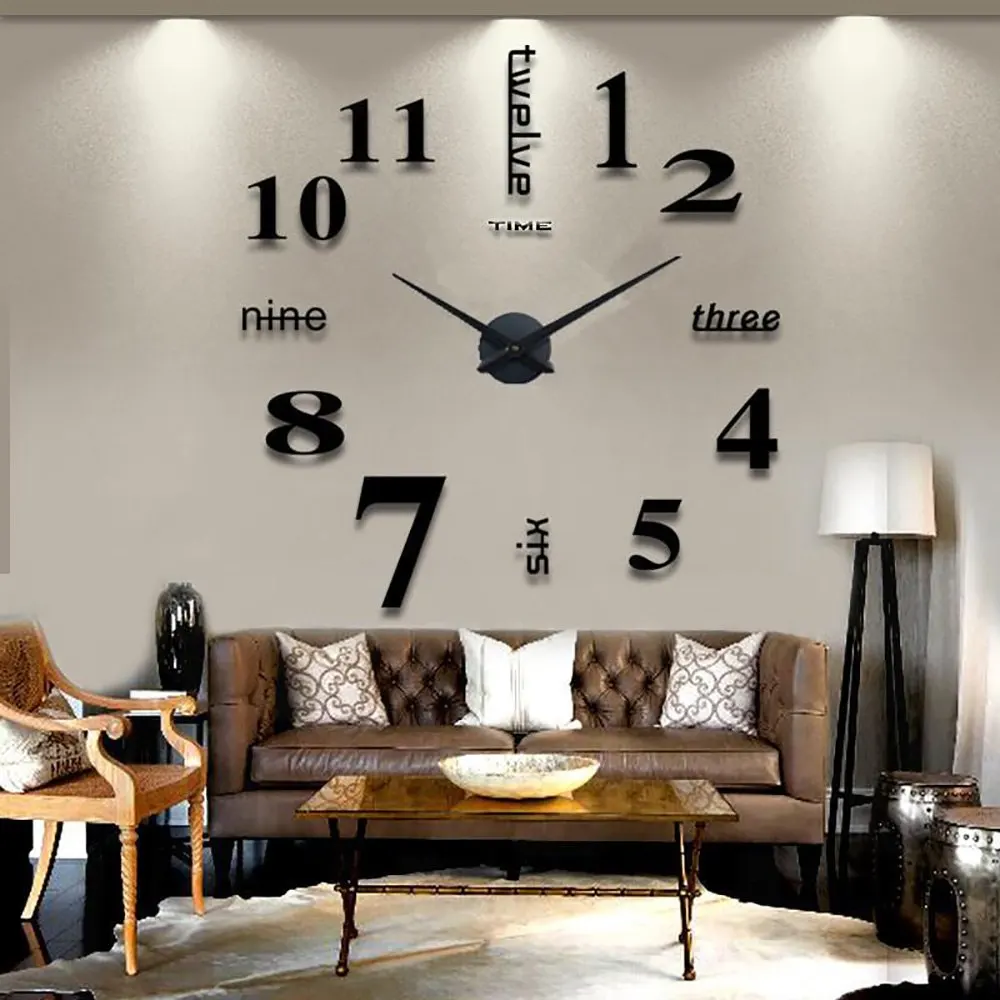 Popular Modern Wall Clockbuy Cheap Modern Wall Clock Lots From - Diy Large Modern Design Decorative Digital D Wall Clocks Relogio De Paredecom Pendulo Para Casa popular modern wall clockbuy cheap modern wall clock lots from - diy large modern design decorative digital d wall clocks relogio de paredecom pendulo para casa