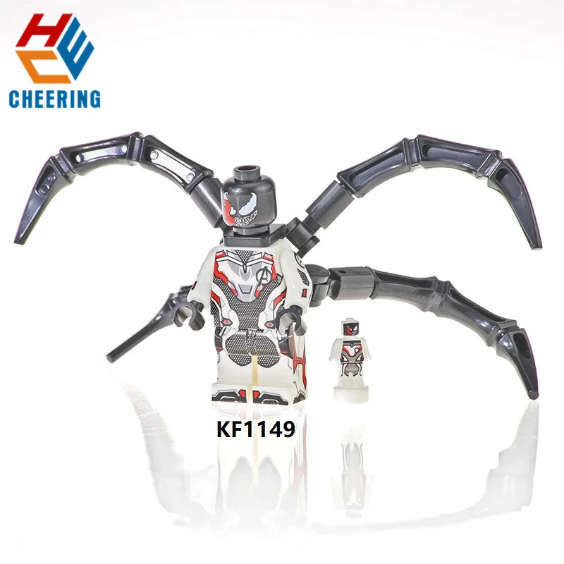 

20Pcs Building Blocks Movie4 INFINITY WAR Spider man Deadpool Venom Antman Figures Bricks Gift Toys For Children KF1149