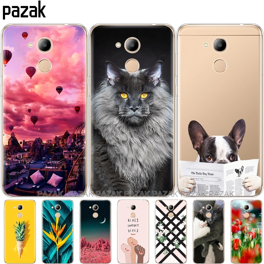 Силиконовый чехол для телефона Huawei Honor 10 V10 view huawei honor 9 8 lite 7x 6c pro Бампер etui Coque