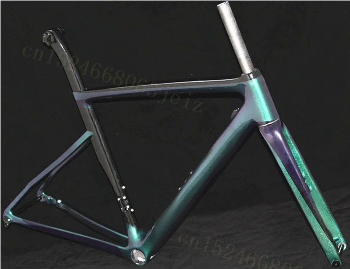 

Chameleon Disk Disc Carbon Bicycle Racing Cycling Road Bike 700C Frame Carbon Frame Bicycle All Best BSA or BB30 Bike Frameset