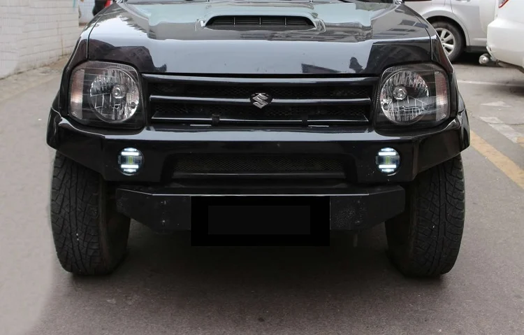 KOWELL стайлинга автомобилей противотуманных фар для Suzuki Swift Альто Jimny SX4 СВЕТОДИОДНЫЙ Фонарь Авто Ангел глаз туман светильник светодиодный DRL 2 функции модели