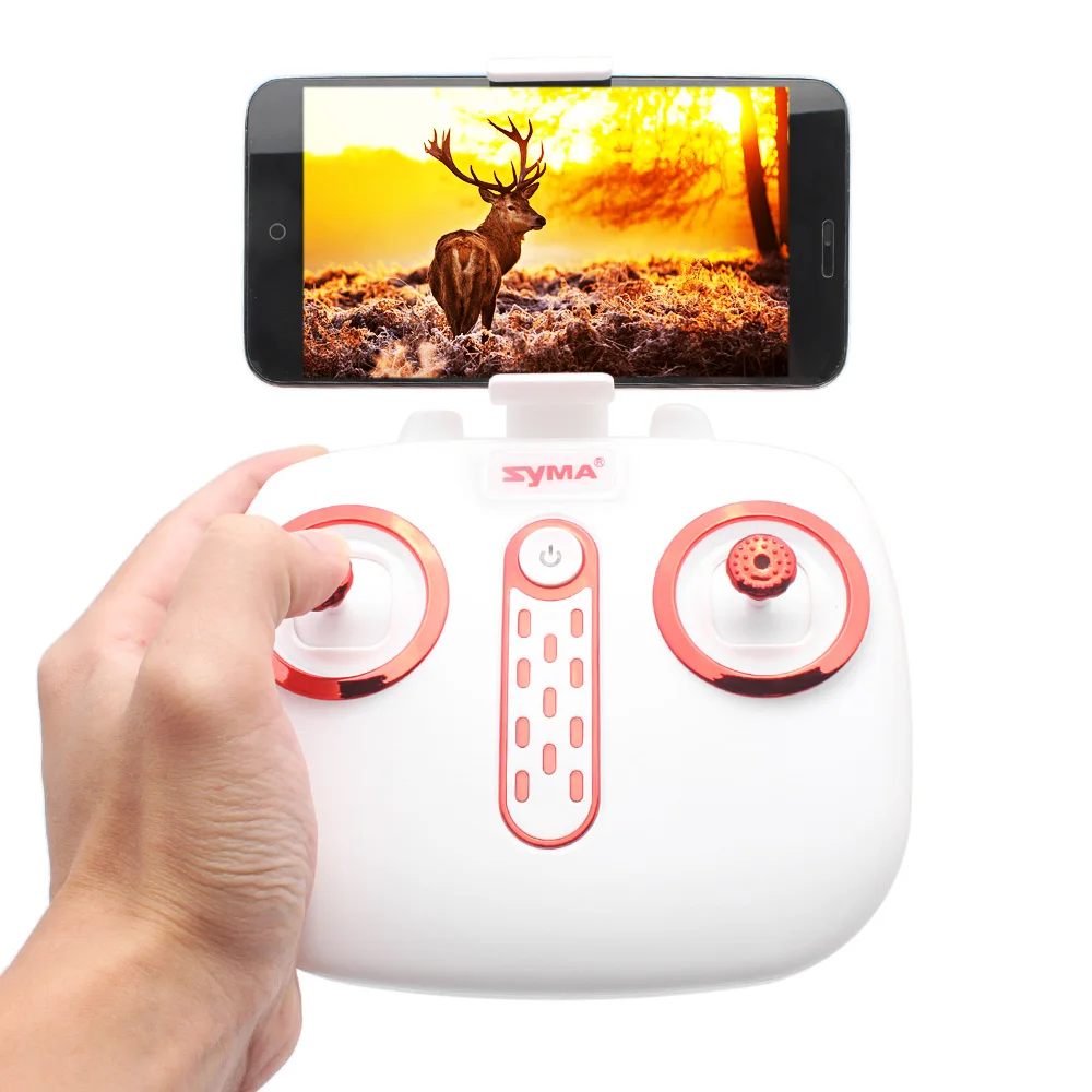 Syma X8SW игрушка Дрон на дистанционном управлении RTF WiFi FPV 0.3MP Камера 2 4G 4CH 6 Axis Gyro