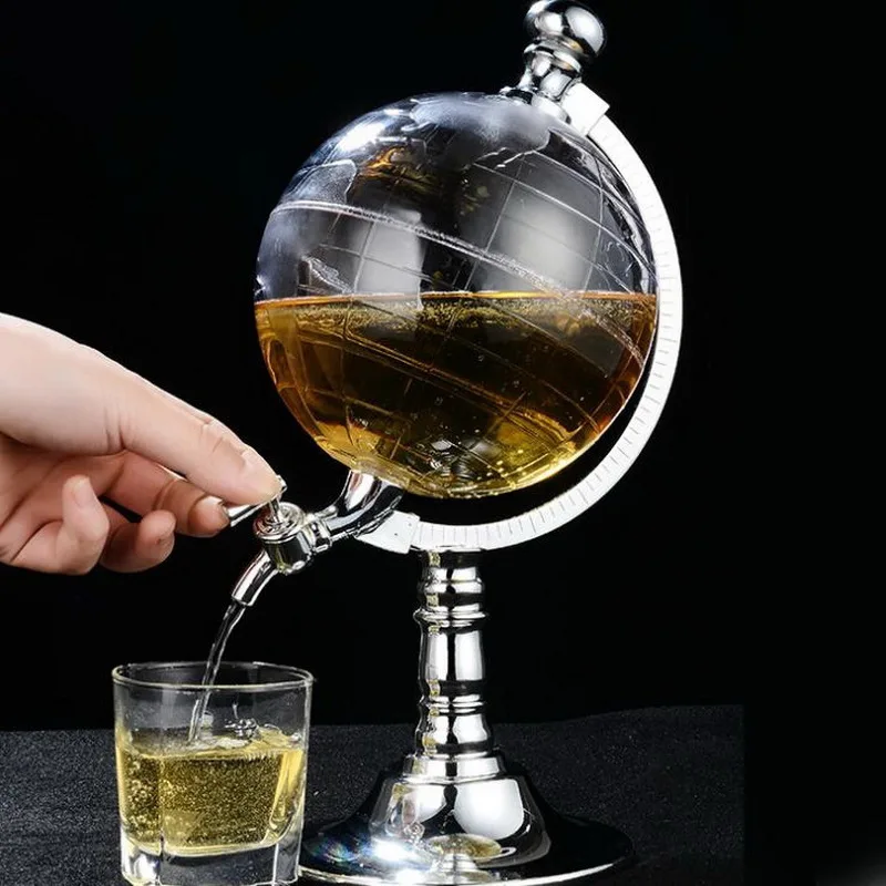 

Bar bar US style restaurant table beer container round bottle acrylic draft beer machine globe shaped wine bottle