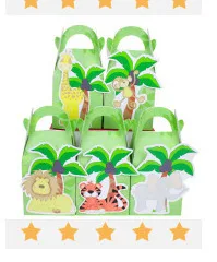 Tropical Jungle Leaf Cutouts Palm Leaf Luau Party Decoration Jungle Theme Dinosaur Theme Party Favors