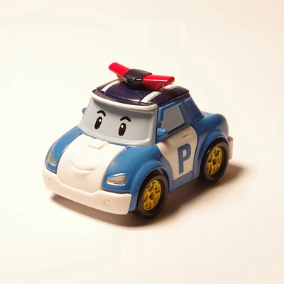 25 стилей Robocar Poli Корея аниме мультфильм Металл фигурка Модель автомобиля игрушки Робот ПОЛИ РОЙ Хэйли для детей лучший подарок - Цвет: 1