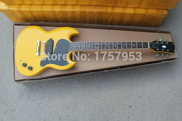 

Factory custom shop 2017 Newest yellow 1 pickups standard S G Electric Guitar Free shipping (HAI 4