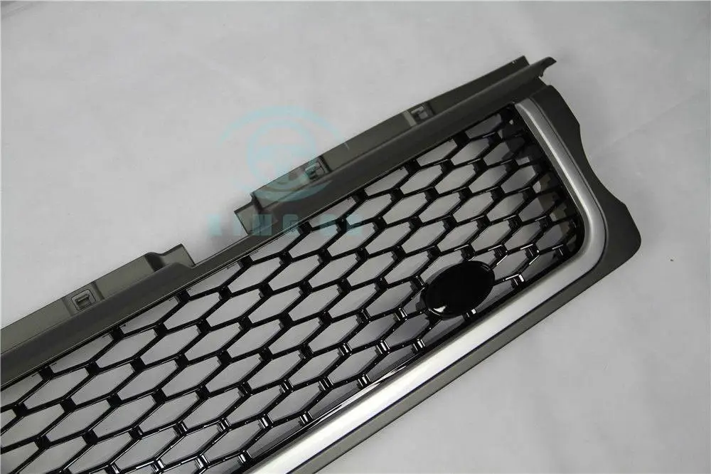 Хромированный черный Передний сетчатый гриль для Land Rover Range Sport 2006 2009|grill mesh|grille