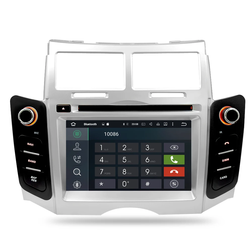 Flash Deal IPS Android 9.0 Car DVD player GPS Navigation Multimedia Stereo For Toyota Yaris 2005-2011 Auto Radio Audio Bluetooth Headunit 3