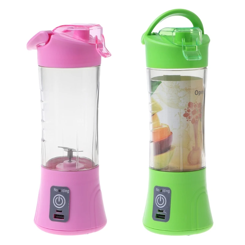 

USB Mini Juicer Handheld Extractor Squeezer Smoothie Maker Blender Cup Portable