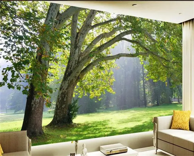 3d Chambre Papier Peint Personnalisé Mural Photo Paysage Naturel