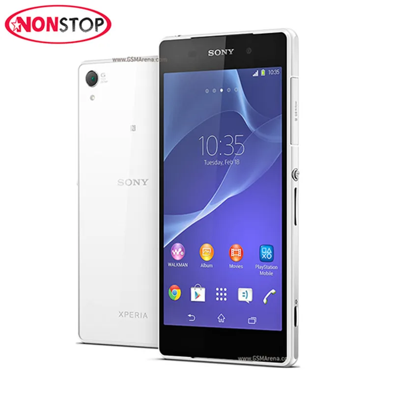 

Original Sony Xperia Z2 D6503 Unlocked Mobile Phone 4G LTE Android Quad Core RAM 3GB ROM 16GB 5.2" 20MP Camera Cell Phone