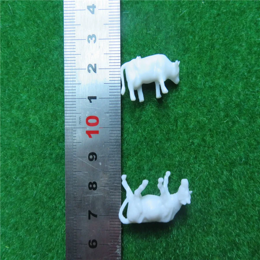 architecture z scale plastic miniature model figure set in making41