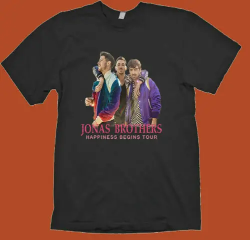 

Jonas Brothers happines tour 2019 t-shirt reprint
