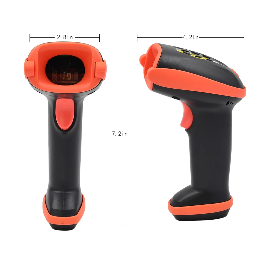 

2.4G Wireless Barcode Scanner Scanning Barcode Bar-code Reader JLRJ88