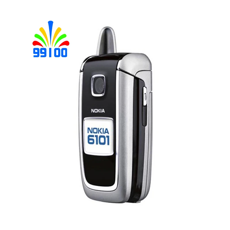 Оригинальный сотовый телефон Nokia 6101 разблокированный для GSM 900/1800/1900 МГц Б/у в
