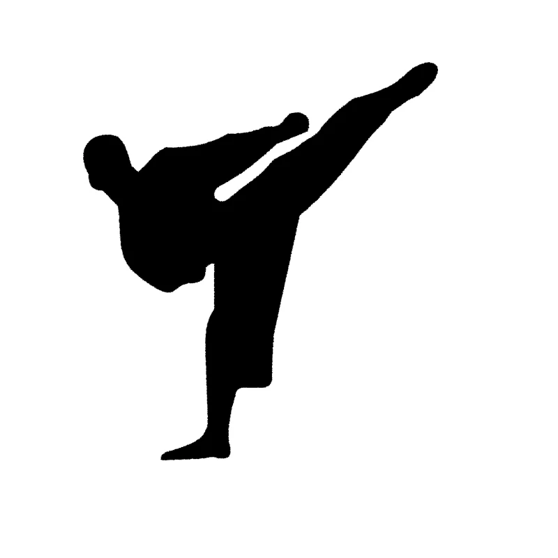 58 см x 50 75 2 х каратэ Kick (по одному для каждой стороны) стикер автомобиля