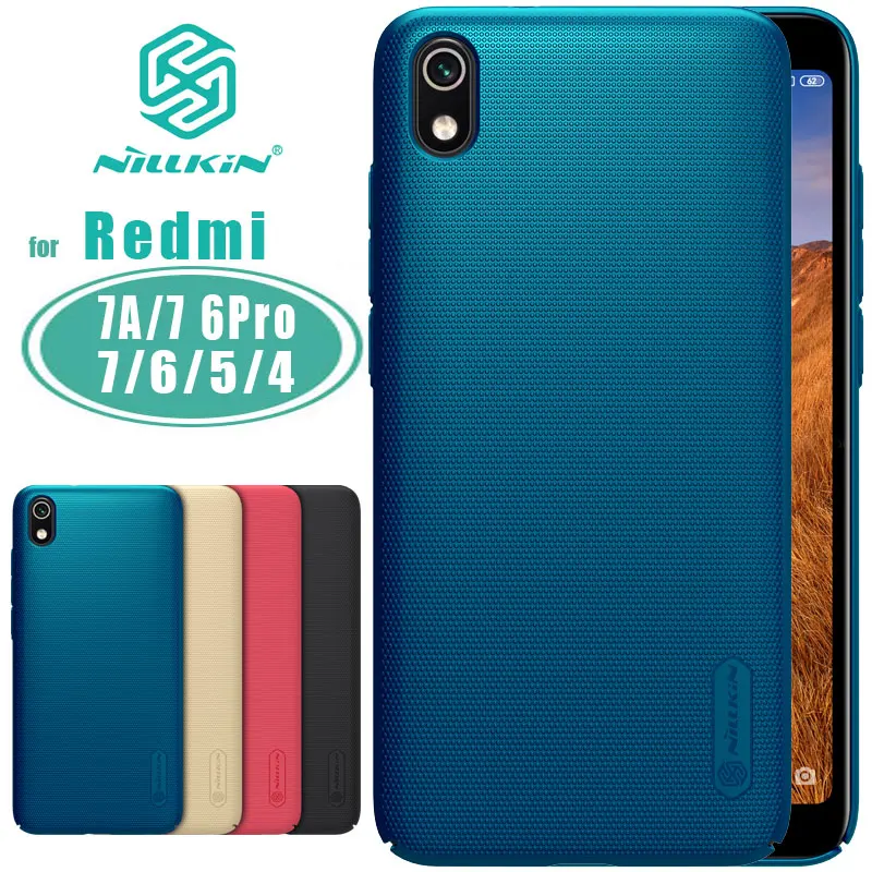 Чехол Nillkin для Xiaomi Redmi 7A, 8A, 8, 7, 6, 6A, 5, K20 Pro, матовый защитный чехол из поликарбоната для Xiaomi Redmi Note 7, 8 Pro, Nilkin, чехол