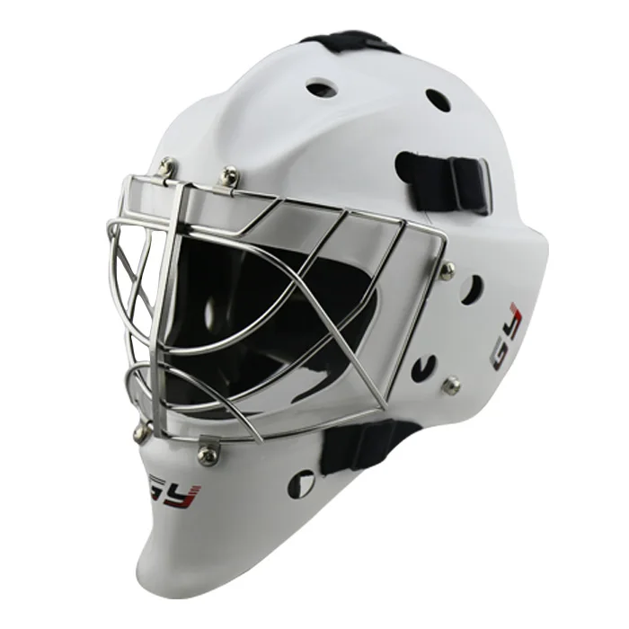 2017 Кошачий Глаз Вратаря Маска Хоккей Вратарь Шлем с Клеткой и Бесплатно Ясно Шею